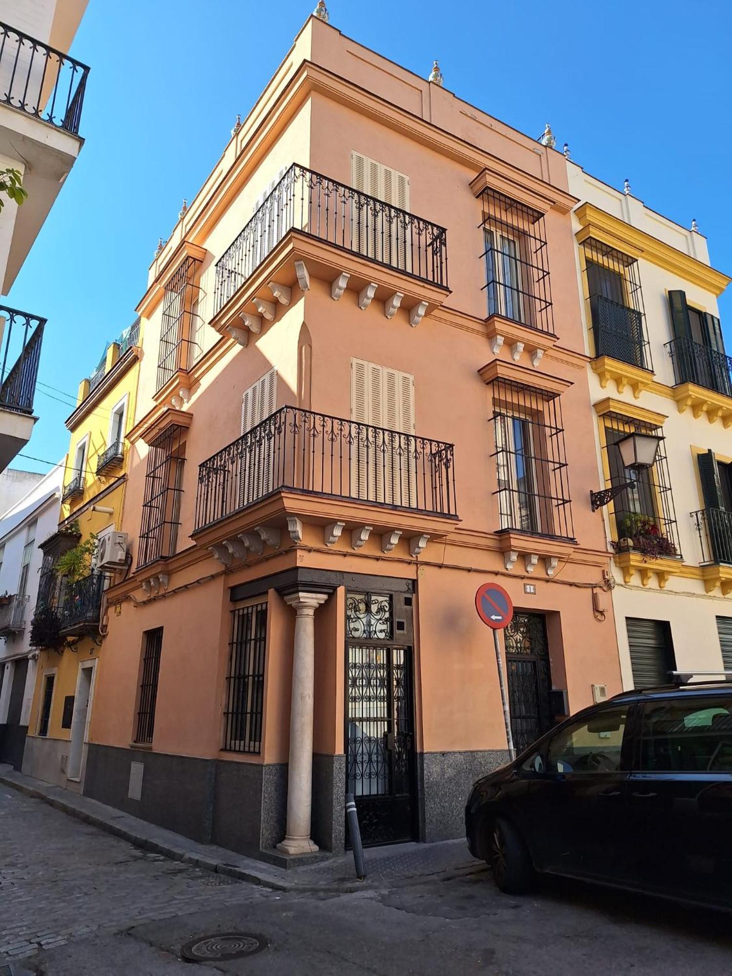 Apartamento Plaza San Roman Sevilla Bagian luar foto